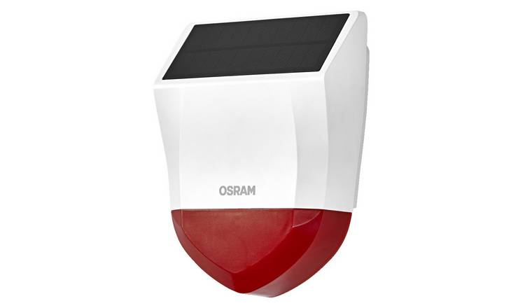Osram Smart WiFi Outdoor Alarm Siren Alexa Google Feature - White