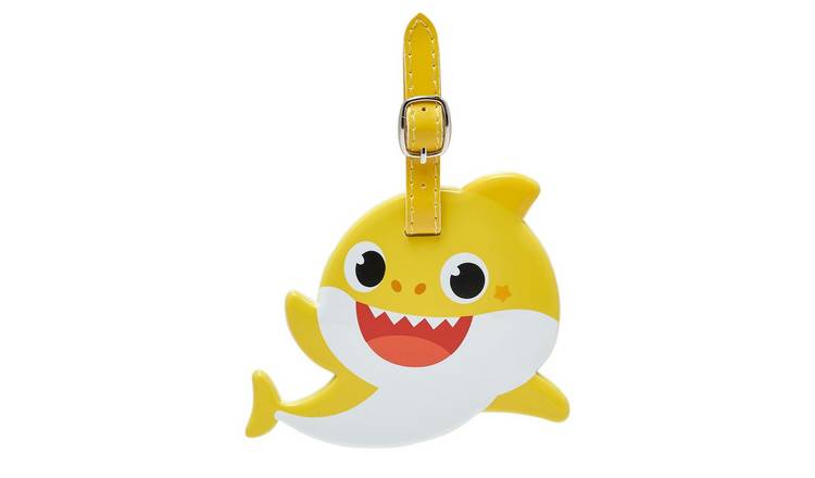 Widdop Baby Shark Luggage Tag - Yellow