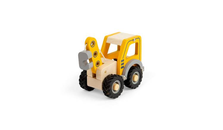 Bigjigs Toys Crane Truck - 12 Months +