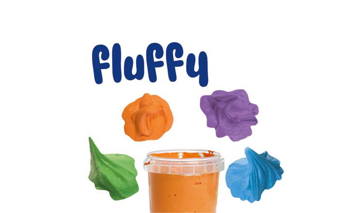 SES Creative My First Finger Paint Fluffy Craft Set