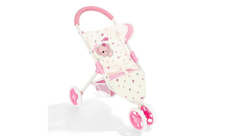 deAO Baby Doll Pram - Pink