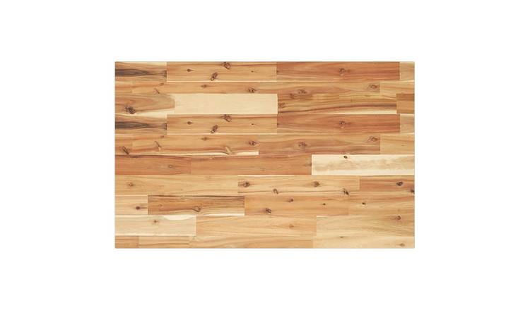 Walplus Bathroom Vanity Top Oil Finished - Brown - 80 x 50 x 2 cm