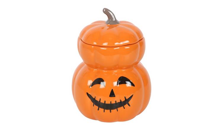 Something Different Stacked Pumpkins Oil Burner - Orange