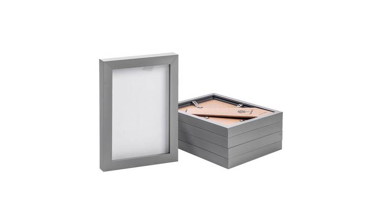 Nicola Spring Photo Frames 5" x 7" Set of 5 - Grey