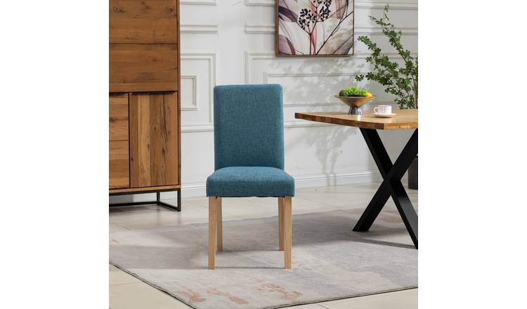 Artemis Home Maiolo Fabric Dining Chairs - Set of 2 - Teal
