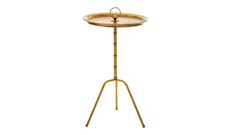Orsina Monroe Steel Side Table - Gold