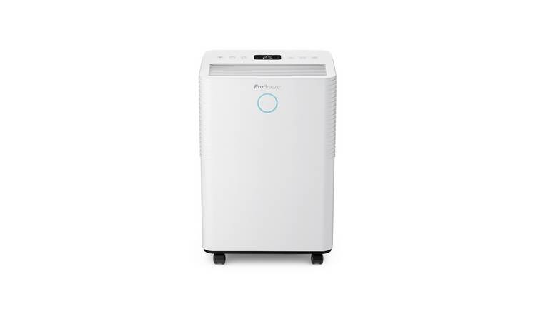 Pro Breeze OmniDry 10L Quiet Low Energy Dehumidifier with Laundry Mode - White