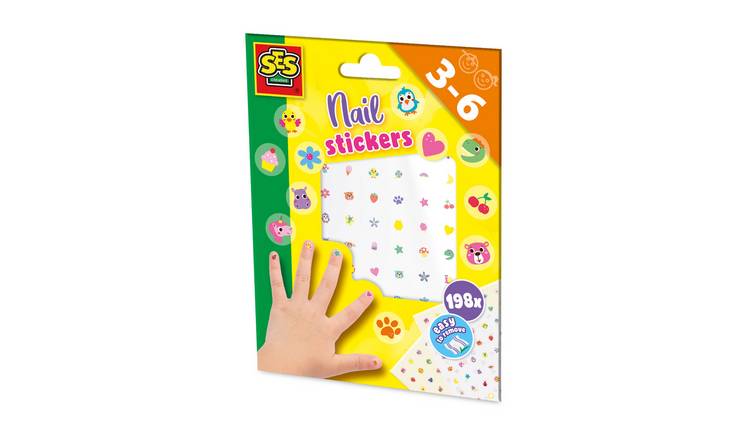 SES Creative Nail Stickers Mix Match Craft Set