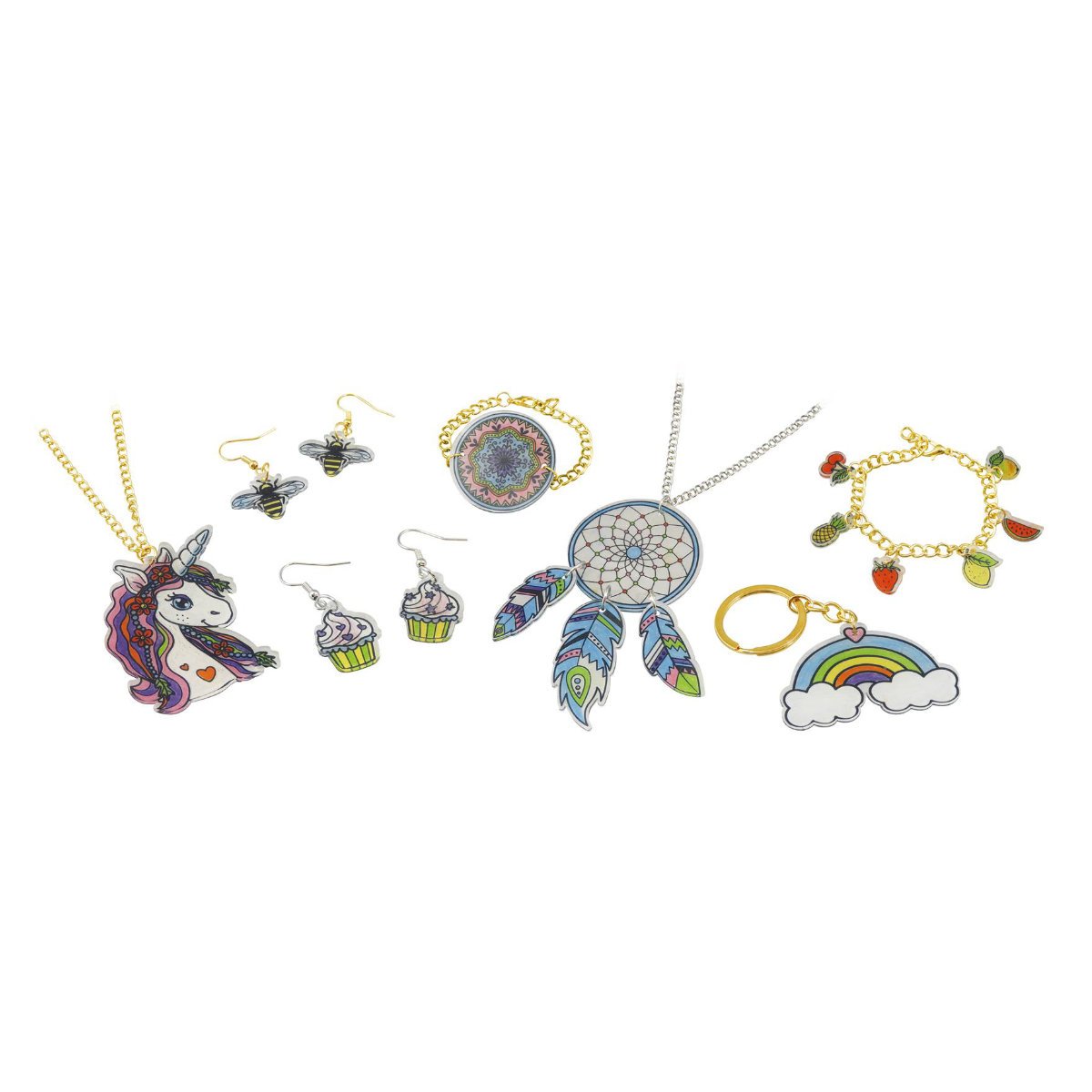 Buki Shrink Plastic Jewellery Craft Activity Set - Age 8+ - Image 3