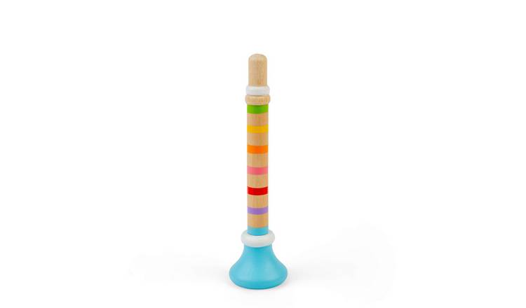 Bigjigs Toys  Trumpet - Blue - 18 Months +