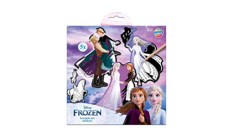Totum Disney Frozen Scratch Art Stickers Craft Set