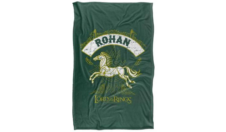 Lord Of The Rings Rohan Soft Touch Blanket - 147cm x 91cm