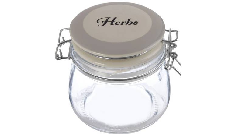Orsina Diego Herbs Glass Storage Jar 500ml