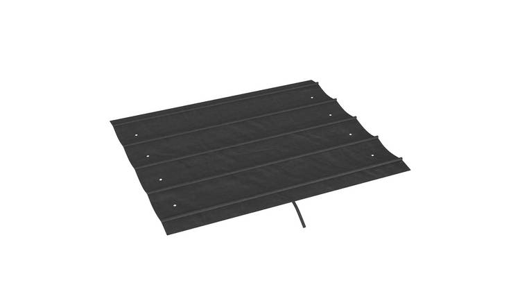 Outsunny 2.86 x 2.45m Polyester Sliding Pergola Canopy – Dark Grey