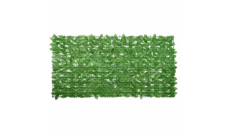 Walplus Balcony Screen - Green - 200 x 100 cm