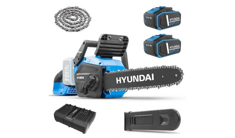 Hyundai HY40CCS350 40V Cordless Chainsaw with 4Ah Battery - 35cm