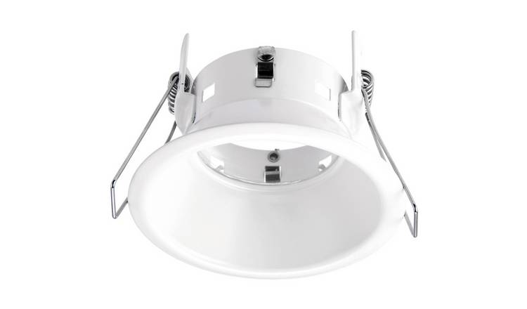 Loops Direct Fire Rated Recessed Bathroom Downlight - Matt White