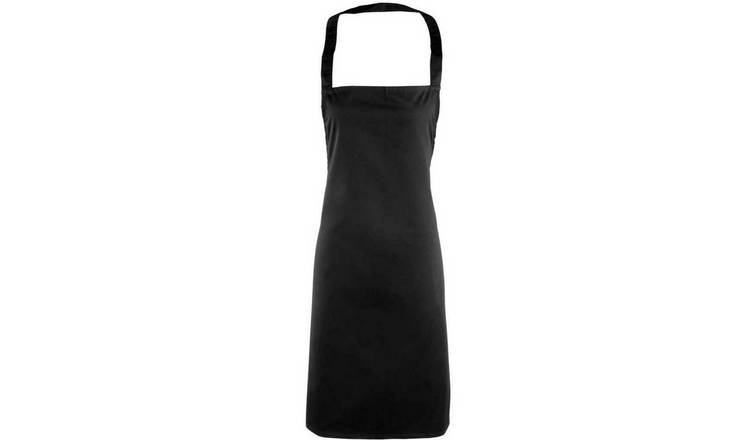 Premier Unisex Adult Premier Essential Full Apron - Black