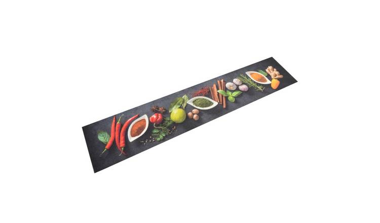 Walplus Spices Velvet Kitchen Rug - 300 x 60 cm