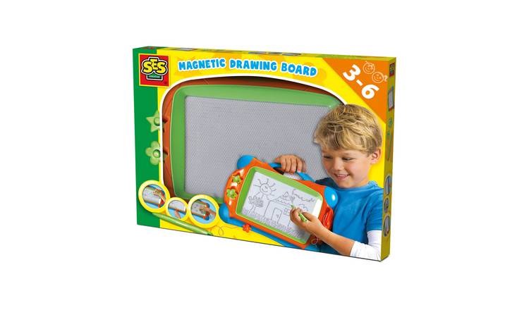 SES Creative Magnetic Drawing Board Doodle Pad