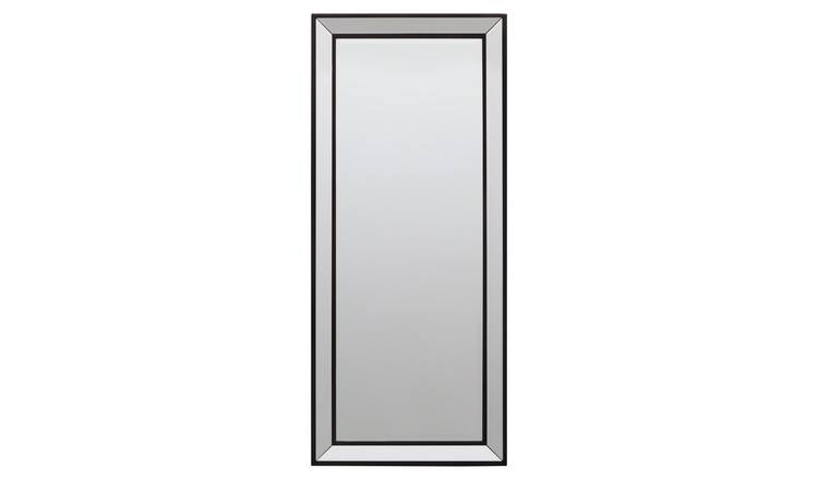 Orsina Holmes Frame Full Length Wall Mirror – Black