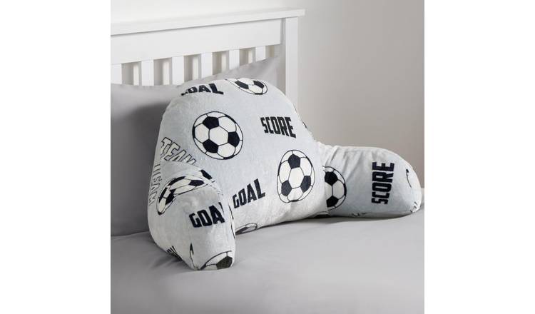 OHS Kids Football Fleece Cuddle Cushion - Grey