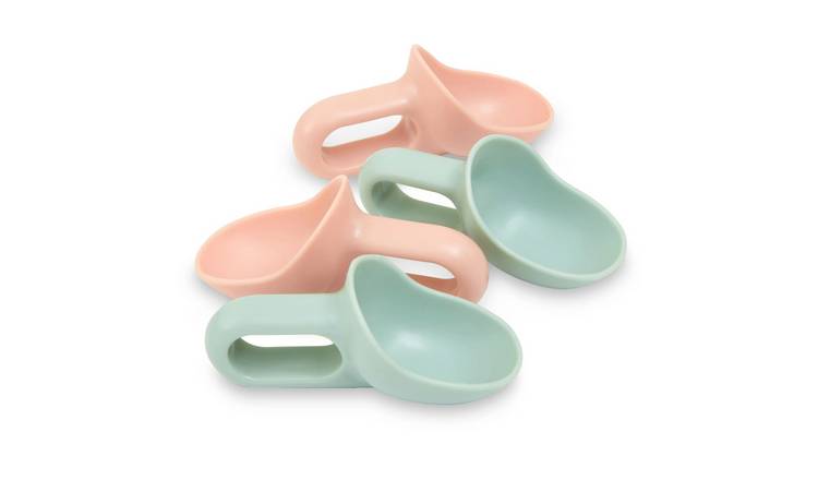 Orsina Hallie Set of 4 Mini Scoops – Pink and Green