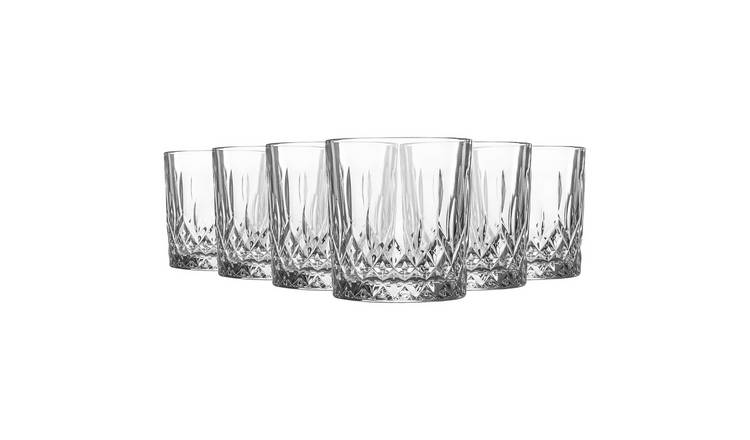 LAV Odin Whiskey Glasses - Clear - Pack of 6