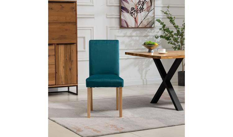 Artemis Home Maiolo Velvet Dining Chairs - Set of 2 - Teal