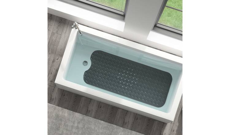Keplin Non-Slip Suction Cup Bath Mat - Large - Black