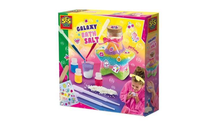 SES Creative Make Your Own Galaxy Bath Salt Craft Set