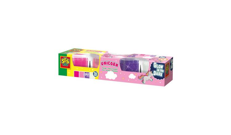 SES Creative Play Dough Glow In The Dark Unicorn Model Set