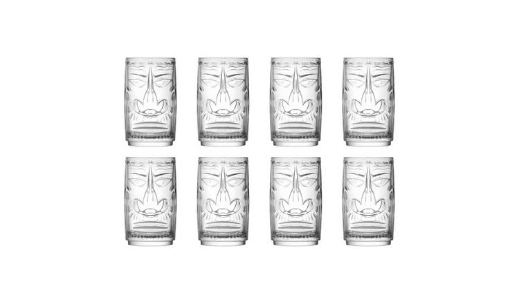 RCR Crystal Tiki Sardinia Highball Glasses 460ml - Pack of 8