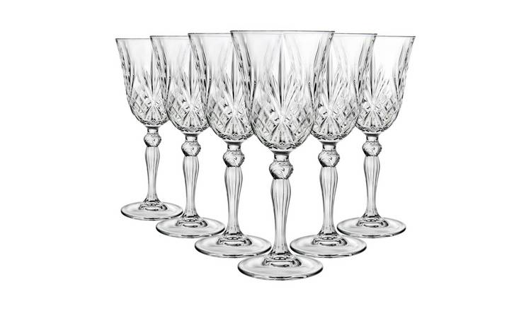 RCR Crystal Melodia Red Wine Glasses 270ml - Pack of 6