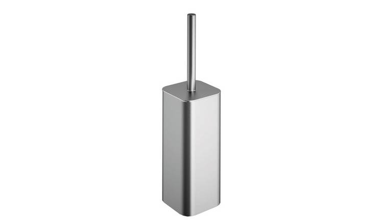Cosmic Nea Toilet Brush & Holder - Brushed Stainless Steel