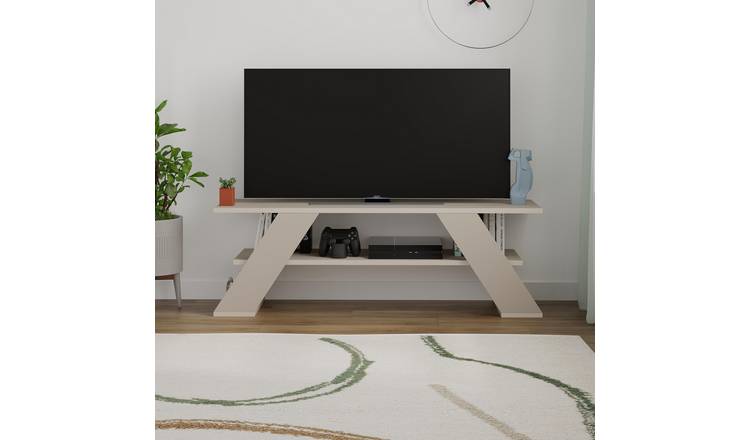 Decortie Farfalla Particleboard TV Unit - Sand