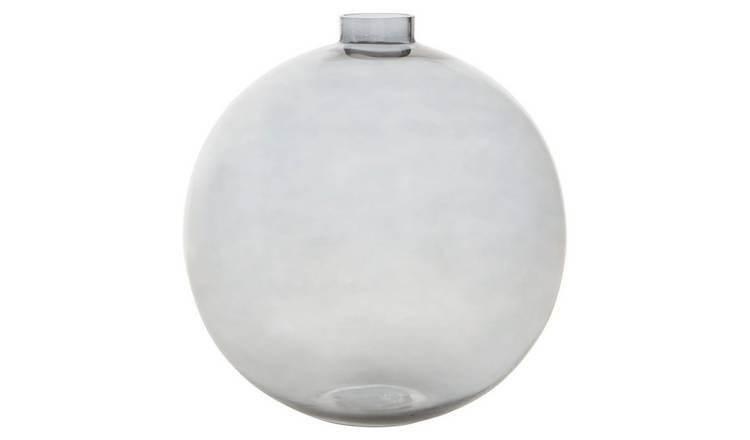 Orsina Bree Glass Vase - Grey