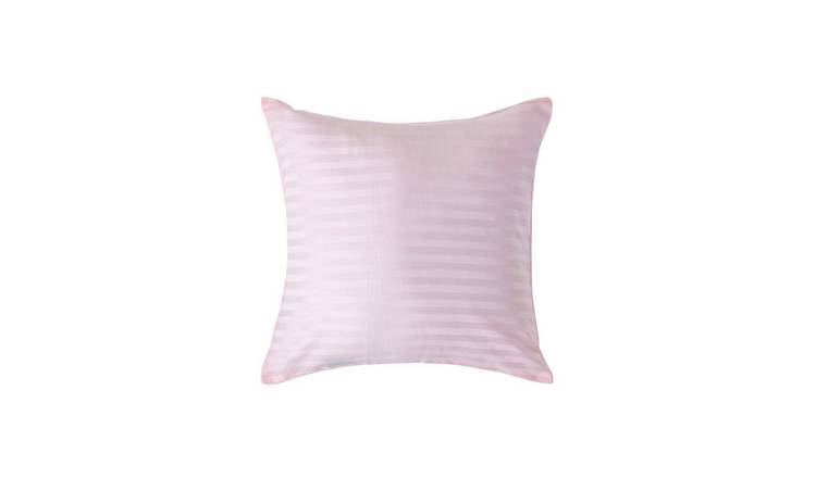 Homesapes Egyptian Cotton Satin Stripe Pillowcase - 40 x 40 cm - Pink
