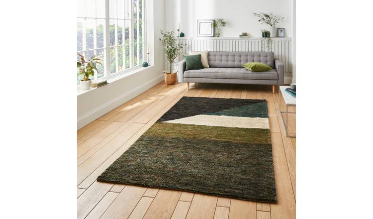 Mega Flooring Multi Modern Abstract Rug - 120 x 170cm