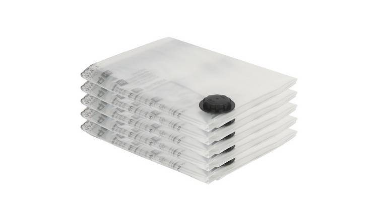 Harbour Housewares Vacuum Storage Bags - XL (90 x 120cm) - Set of 5