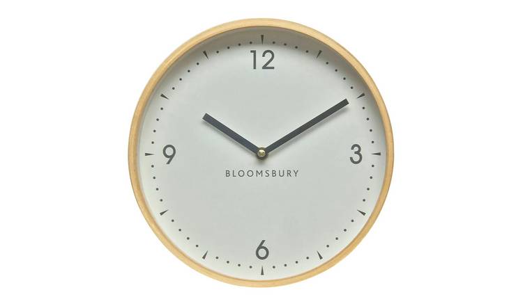Orsina Vitus Small Wall Clock - White & Oak