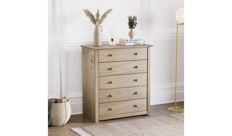 Vida Designs Panama 5 Drawer Chest