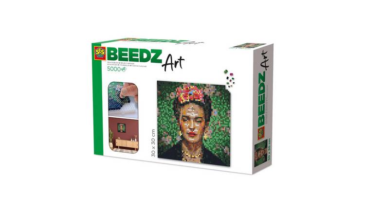 SES Creative Beedz Art Frid Kahlo Kids Craft Set