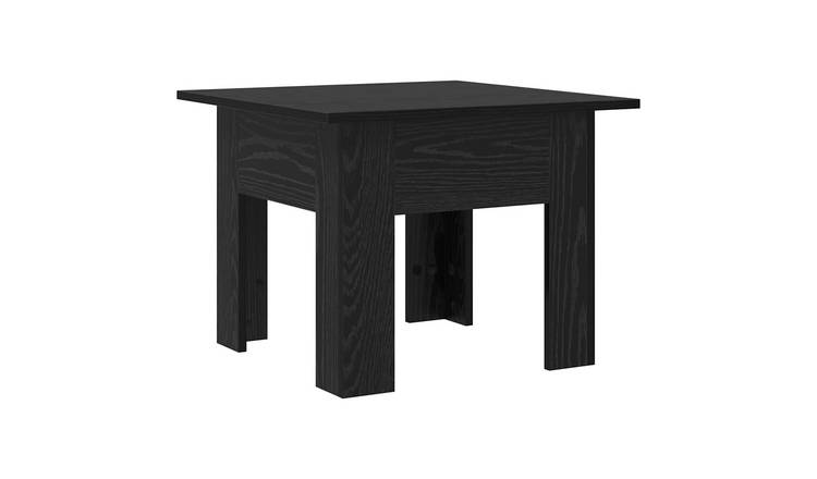 Walplus Coffee Table - Black Oak - 55 x 55 x 42 cm
