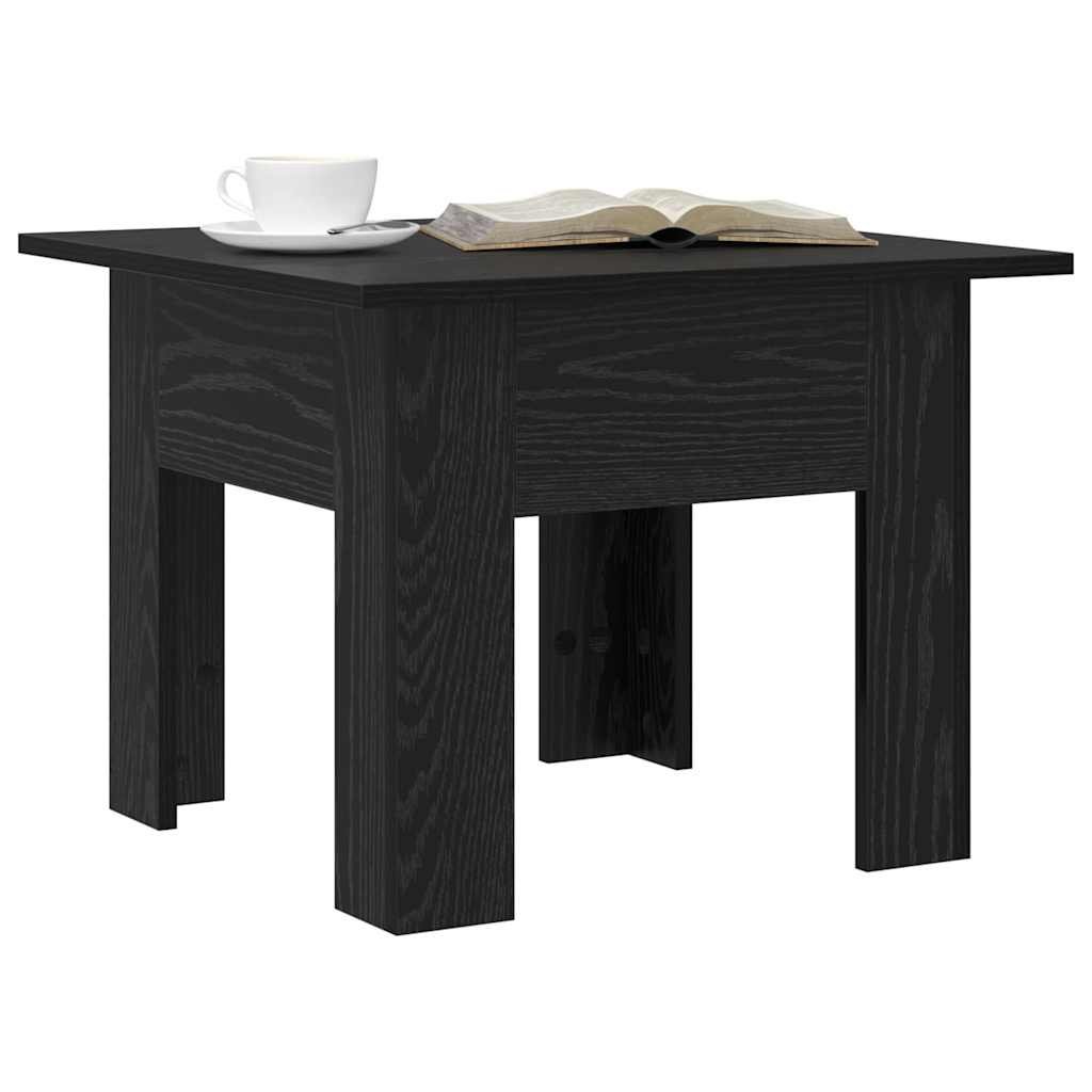 Walplus Coffee Table - Black Oak - 55 x 55 x 42 cm - Image 2