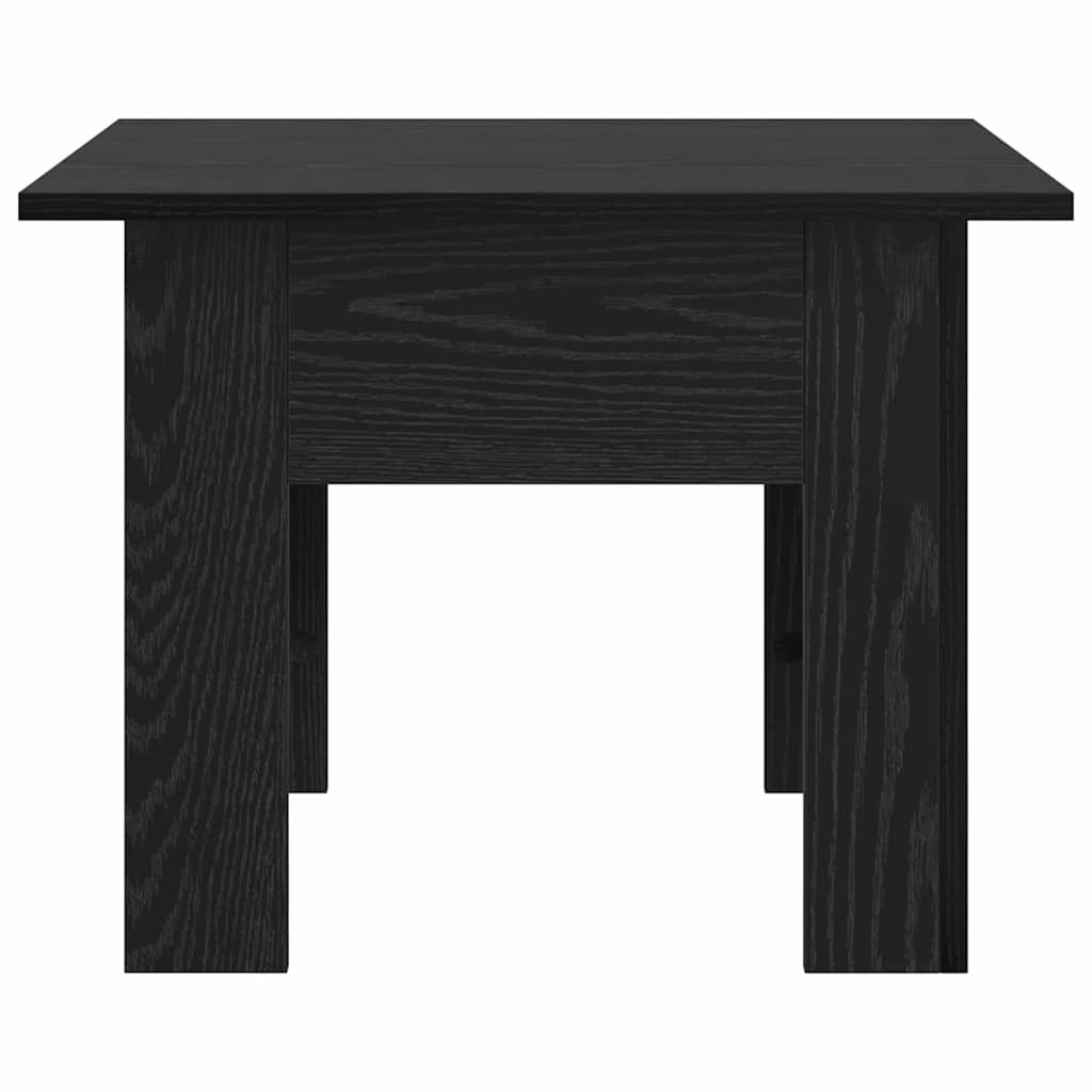 Walplus Coffee Table - Black Oak - 55 x 55 x 42 cm - Image 4