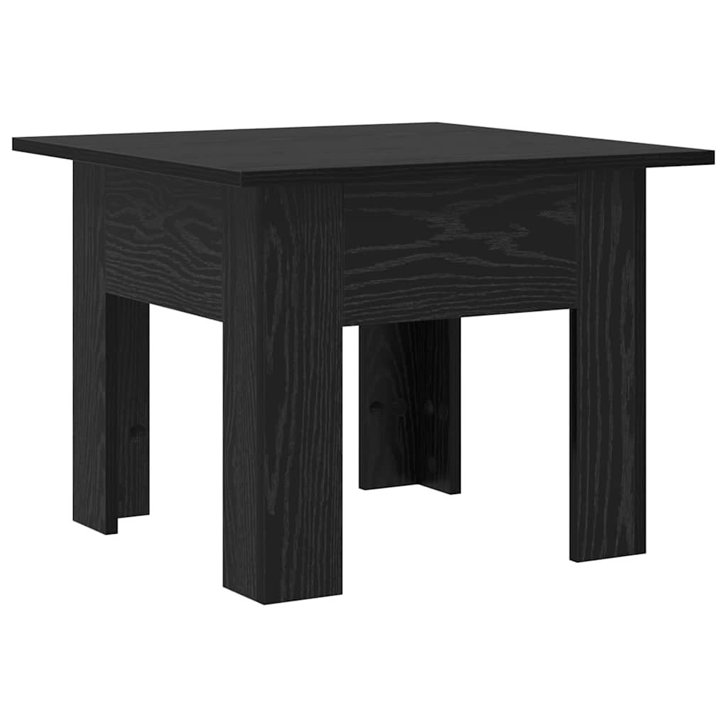 Walplus Coffee Table - Black Oak - 55 x 55 x 42 cm - Image 6
