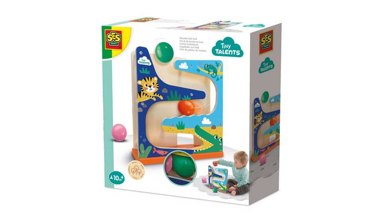 SES Creative Wooden Track Crocodile Game