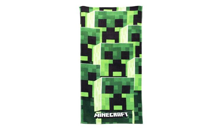 Minecraft Tower Towel - Green