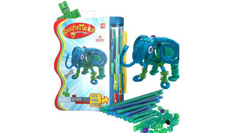 Clics Spaghetteez Twist-A-Saurus Rex STEM Building Set